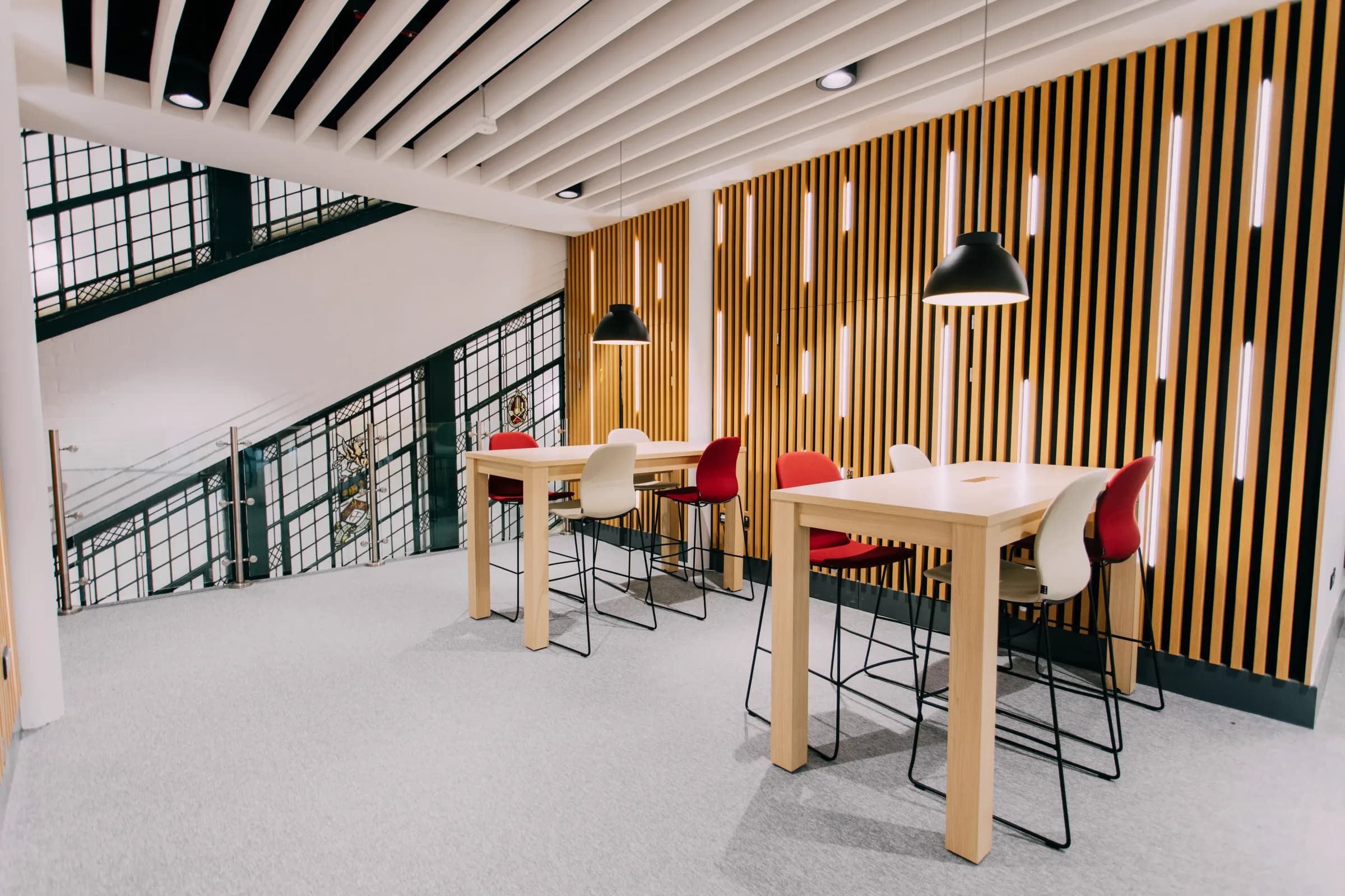 Interior fit-out at Barnsley College